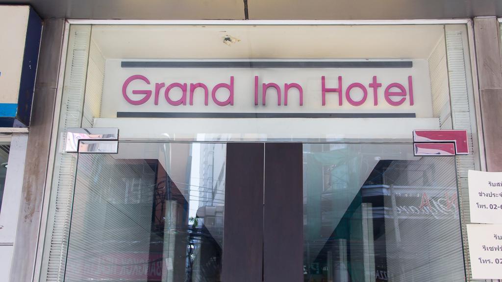 Grand Inn Hotel Bangkok Exterior foto
